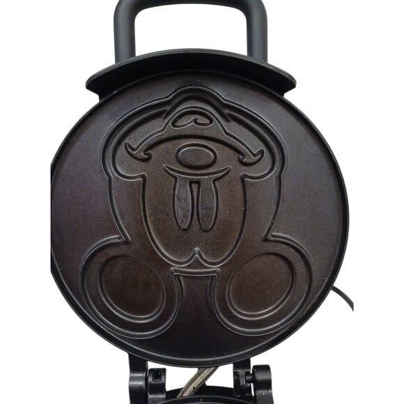 Disney Mickey Mouse Face Waffle Maker Oh Boy! DCM-32 Collectible Cooking Fun New - Picture 4 of 14